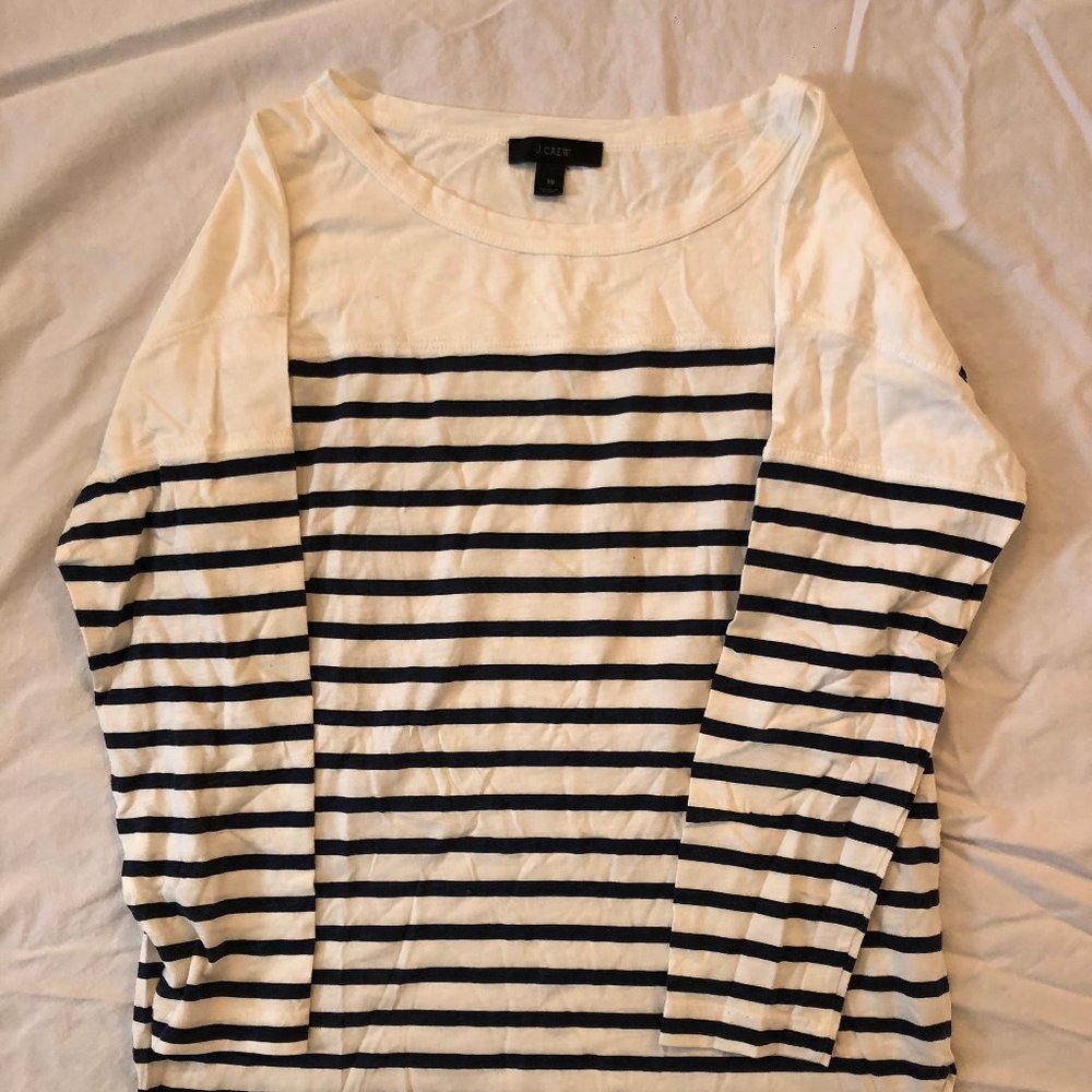 J.Crew Striped Long Sleeve